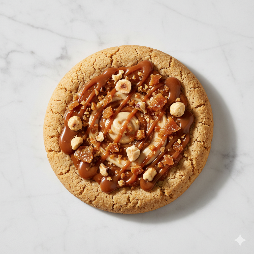 Noisette éclats de caramel